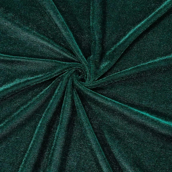 66 Inch 1.09 Yards Dark Green Vintage Soft Velvet Fabric by The Yard Crushed Velvet Fabrics Square Polyester Wide Cloth