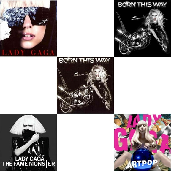 Fame & Fame Monster & Born This Way & Born This Way & Artpop (X) (Updated) [CD Bundle]