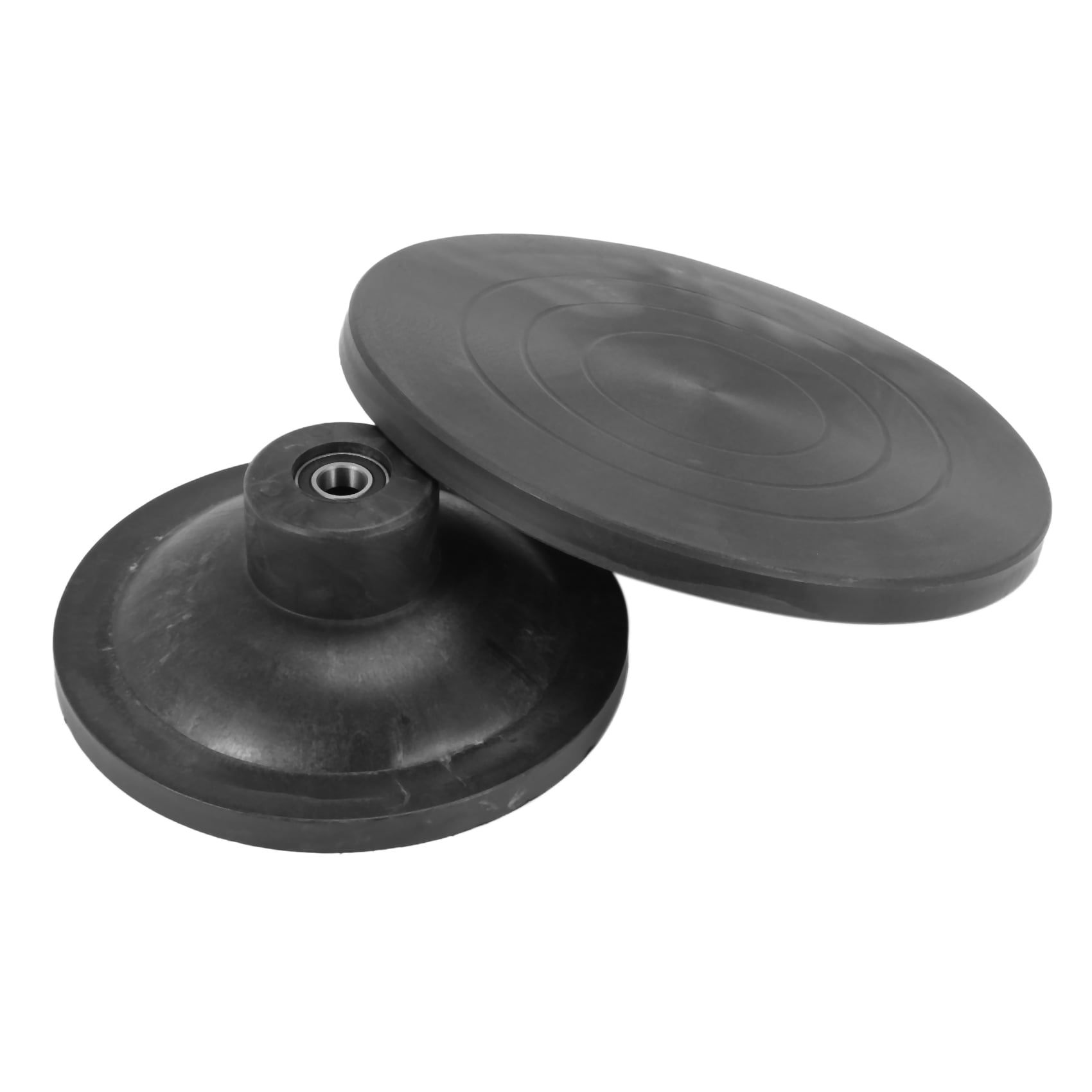 30Cm Pottery Wheel Modelling Platform Sculpting Turntable Model Making Clay Sculpture Tools Round Rotary Turn Plate Pottery Tools Black