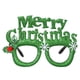 thumbnail image 1 of Festival Party Dress Up Sparkling Santa Claus Eyeframe Christmas Photo Accessories, Santa Claus Eyeframe, Christmas Party Decor, Festive Holiday Photo Prop, Glittery Frame, Foldable Design,, 1 of 9