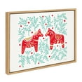 thumbnail image 2 of Kate and Laurel Animals/Insects Framed Canvas Art Print, 18 in x 24 in, by Cat Coquillette, 2 of 7