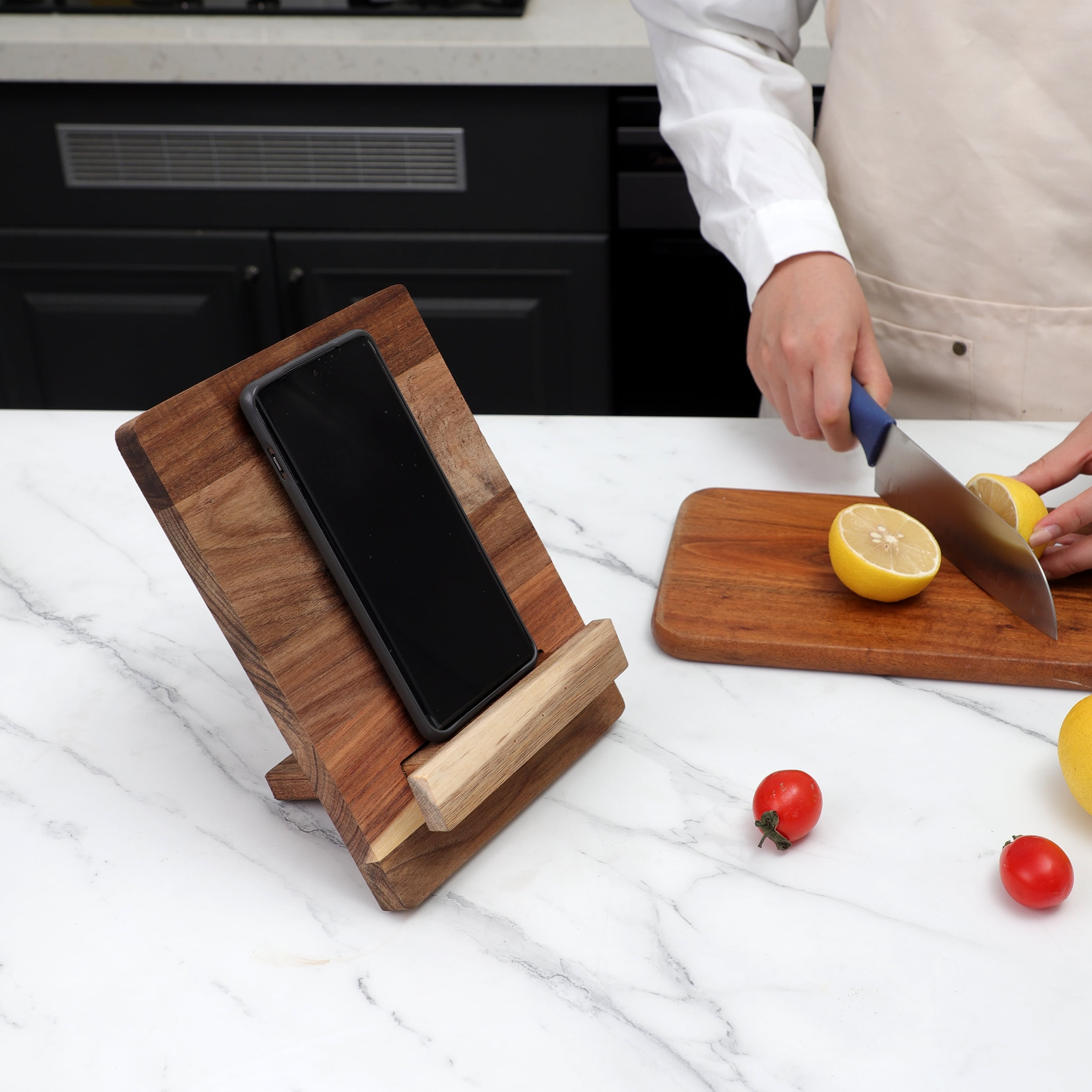 Cook with Color Recipe Holder in Acacia wood