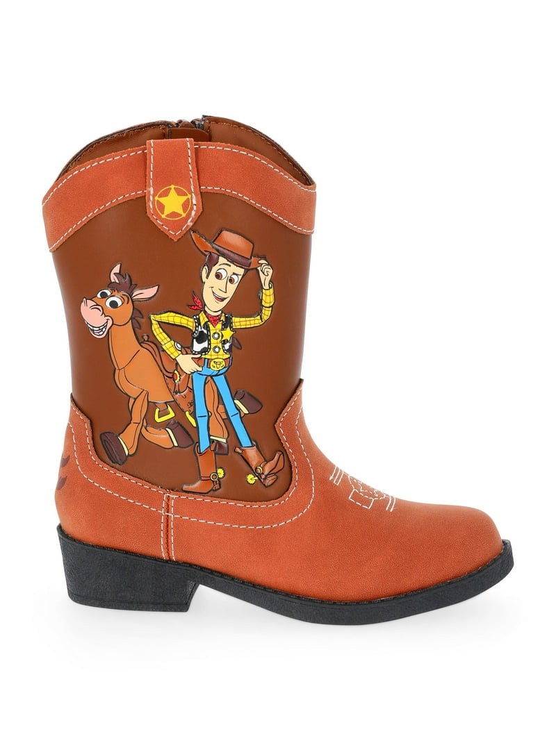Disney Pixar Toy Story Toddler Boys Woody Western Cowboy Boots