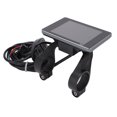 thumbnail image 2 of Pantalla LCD para bicicleta eléctrica, pantalla LCD duradera de 36 V 48 V M6 resistente al agua en tiempo Real ligera con arandela para manillares de 22,2mm/0,9 pulgadas de diámetro Unbranded 2716210318011, 2 of 8