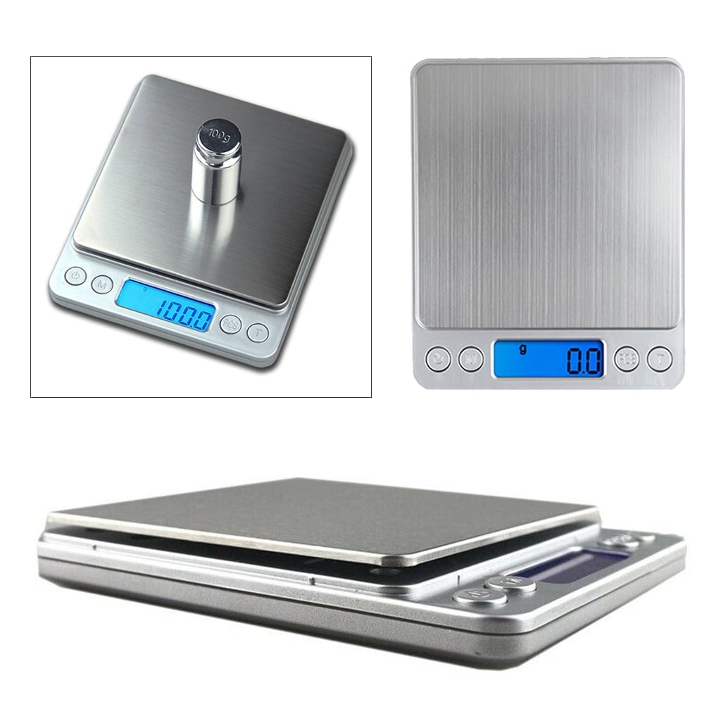 Digital Jewelry Gram Scale 2000g/0.1g for Nutritional Intake with LCD