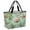 DarkGreen, variant on Sage Green Coastal Beach Bag for Women, Large Breathable Mesh Beach Tote Bag, Summer Ocean Seaweed Shell Sandproof Lightweight Travel Bags for Vacation Picnic Swimming Pool 15.7"x15.7"x9.1"
