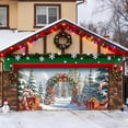 thumbnail image 3 of SIfdSeng Get it Fast Large Garage Door Banner Outdoor for Holiday Season Front Porch Yard Festive Party Welcome Sign, 3 of 5
