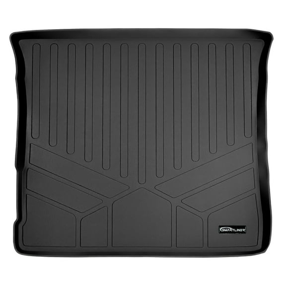 SMARTLINER All Weather Custom Fit Cargo Trunk Liner Floor Mat Black Compatible With 2011-2021 Jeep Grand Cherokee