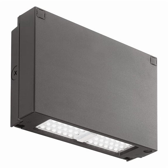 Outdoor LED Wall Pack,2900 lm,24 W Bulb