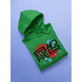 thumbnail image 3 of Bad Reputation Slogan Hoodie Women -Image by Shutterstock, Female XX-Large, 3 of 4