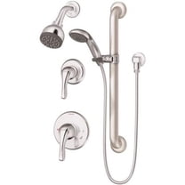 1.5 gpm Double Lever Handle Pressure Balance Shower Trim