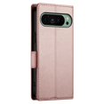 thumbnail image 3 of For Google Pixel 11 / Pixel 11 Pro Wallet Case Flip Card Holder,PU Leather Side Buckle Magnetic Frosted Cover,Rose gold, 3 of 7