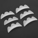 thumbnail image 3 of 5 Pairs Silicone Eyelash Perming Pads Eyelash Curling Lifting Shield Patch Makeup Tool, 3 of 5