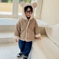 thumbnail image 4 of KYAIGUO Infant Girls Boys down Jackets Innovative Cute Bunny Ears Hooded Toddler Cotton Outerwear Lightweight Kids Baby Coat for 1-7Y, 4 of 9