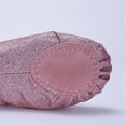 thumbnail image 5 of Rose Gold Kids Elastic No Tie Dance Practice Shoes With Flexible Soles For Young Dancers, 5 of 9
