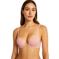 thumbnail image 2 of Women Bras 6 Packs T-Shirt Bras Full Coverage Comfortable Everyday Wear Size A to DDD Cups Bra 30A (S9922), 2 of 6