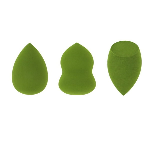 Juego de esponjas de maquillaje Esponjas de maquillaje Difuminadora Esponja de belleza vegana sin látex Esponja de belleza profesional Difuminadora Huevo de maquillaje Mezclador de base Borla de