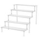 thumbnail image 1 of Soporte de exhibición de escritorio Zulema Estante de acrílico de escalera transparente 5 niveles, 1 of 8