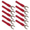 thumbnail image 2 of 10pcs U Type Banana Plug U Shape 8mm Banana Connectors for Multimeter Electronic ApplicationRed, 2 of 5