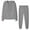 Gray tops for women, variant on Plus Size Women Pullover Hoodie Tracksuit Two Piece Sets Pockets Sweatpants Sport Jogger Sweatsuit Solid Color Sportswear