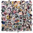 thumbnail image 4 of Paquete mixto de 100 pegatinas de anime, paquete de pegatinas de anime, artículos de anime, decoración de habitación de anime, 4 of 5