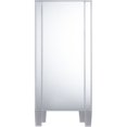 thumbnail image 4 of Meubles Mirage 2 Portes Miroir Buffet en Argent Mat, 4 of 10