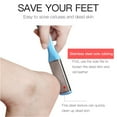 thumbnail image 3 of pitrice Portable Foot File Stainless Steel Callus Remover Scrubber Removers Plastic Handle Pedicure Tools Householde Beauty Salon Yellow, 3 of 9
