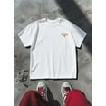 thumbnail image 3 of Texas Longhorn Graphic Tee Casual Double Printed 100% Cotton T-Shirt, 3 of 4
