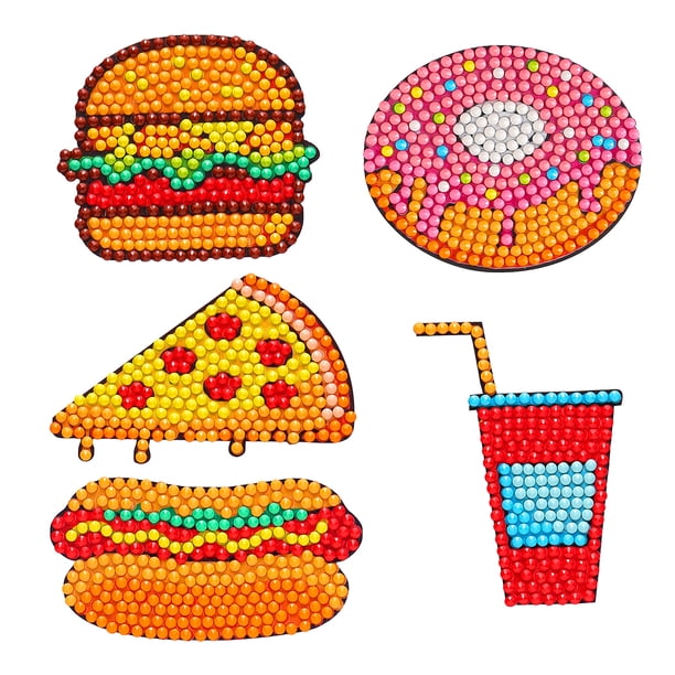 Cuadros Decorativos Pegatinas de animales adorables DIY animales pequeños muñeca de niños mosaico Likrtyny de diamantes artesanía de arte para tazas de libros accesorios de decoración
