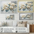 thumbnail image 4 of Designart "Essence Of Floral Grace III" Rhododendron Floater Framed Wall Decor, 4 of 5