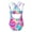 Colorful Tie Dye, variant on MSemis Kids Girls One Piece Criss Cross Leotard Bodysuit