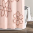thumbnail image 5 of Ruffle Flower 72"x72" Shower Curtain, 5 of 7