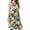 A468-890, variant on Lemons And Flowers On Checkered Background Casual Sleeveless Loose Sundress Dress For Women Summer Dress Daily Woman