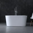 thumbnail image 4 of WOODBRIDGE 56" Freestanding Bathtub Contemporary Soaking Tub BTA0088, 4 of 6