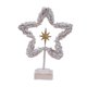 thumbnail image 1 of Mini adorno navideño de mesa con lámpara Decoración navideña Pequeño conjunto navideño Estrella, 1 of 9