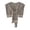 Coffee, variant on Head Scarf Gsakboxl Women Striped Knitted Shawl Scarf Casual Cape Cardigan Fashion Shoulder Coverup for Daily Outfit Matching Black