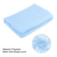 thumbnail image 4 of Uxcell 63" Mesh Fabric Stretchy for Netting Bag Backpack Pocket 3.28ft Sky Blue, 4 of 6