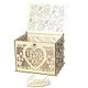 thumbnail image 3 of Cajas de tarjetas de boda BLESIY Hecho 3D Up Hollow, 3 of 7