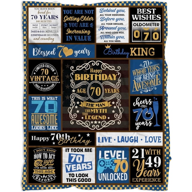 LHSHID 100th Birthday Gifts for Women 100th Birthday Blanket 100 Year Old Birthday Gifts for Granma Mom Wife Sister Birthday Gifts for Women Happy 100th Birthday Party Decorations 50x60in
