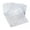 White, variant on Fennco Styles Hand Hemstitched And Embroidered Swiss Dot Coasters Cocktail Napkins Ecru 6" Square. Set of 4