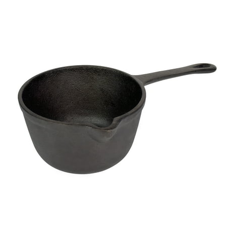 Jim Beam Basting Pot, Cast Iron Basting Pot, Heavy Duty Construction Basting Pot, Idea for Stovetop, Grill and