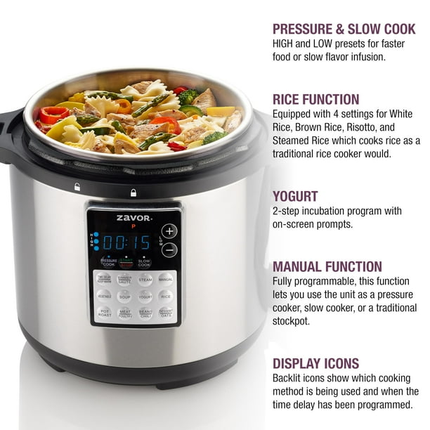 Zavor LUX Edge 2 Multi Cooker 6 Quarts Walmart Business Supplies