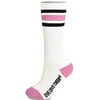 Knee High Striped Sock Pink Adult
