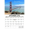 thumbnail image 6 of 2026 Wall Calendar - 2026 Nature Calendar,Monthly Calendar 2026-2027,8" x 11",Large Wall Calendar with Thick Paper,Large Blocks,Home or Office Calendar,World Scenery, 6 of 9