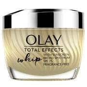 Olay Total Effects Whip Moisturizer, Fragrance-Free, SPF 25, 1.7 Oz