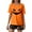 Orange-a, variant on Womens Pajama Sets Cozy Halloween Themed Daily Comfort Sleepwear Loungewear Nightwear Nightclothes Homewear