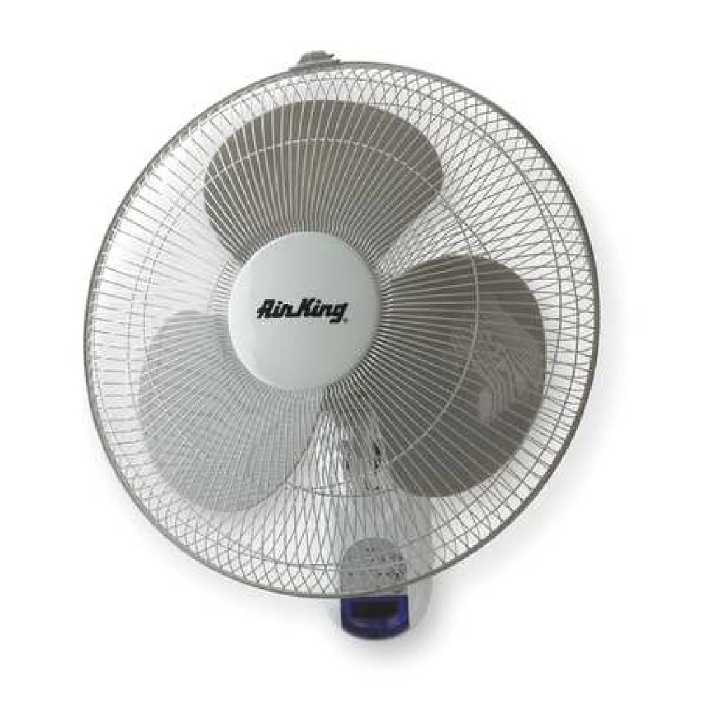 AIR KING Wall Mount Fan,1480/1340/1140 cfm,16 in. 9046