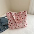 thumbnail image 3 of Bolso de hombro de nicho de alto valor para mujer, nuevo estilo 2025, moderno, literario, original, bolso de mano de pana de gran capacidad, 3 of 5