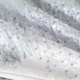thumbnail image 4 of Ox Bay Mabel Abstract Glam Polyester Hand Woven Lumbar Pillow, Ivory/Silver, 16" x 24", 4 of 11