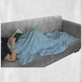 thumbnail image 5 of Tulip Soft Flannel Fleece Blanket, Cartoon Floral Branches Field Perennial Flowers Spring Blooming Pastel Fragrance, Cozy Plush for Indoor and Outdoor Use, 50" x 60", Pale Azure Blue, by Ambesonne, 5 of 5